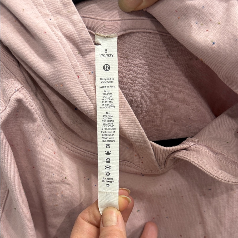 Lululemon Pink Hoodie - Picture 2 of 4